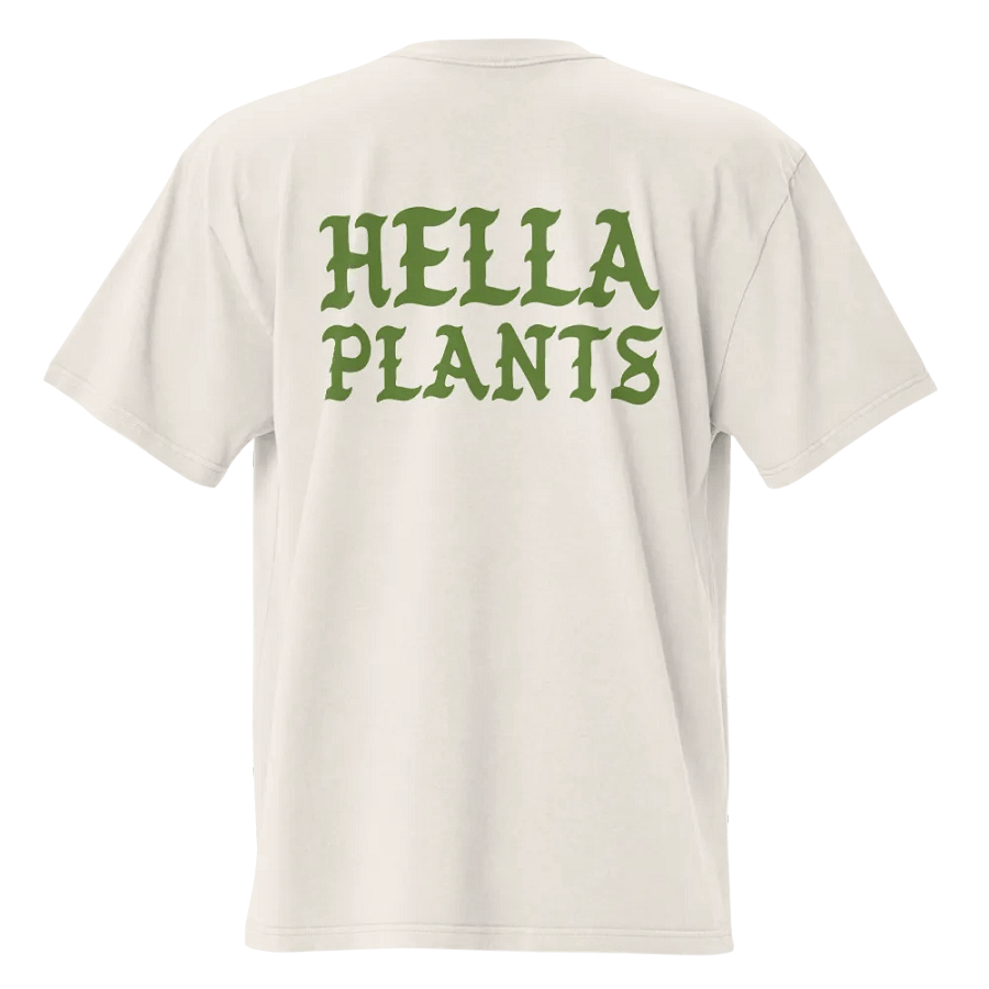 HELLA PLANTS oversized unisex tee product image (2)
