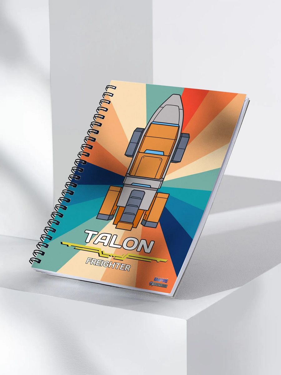 Talon Freighter Starship | Spiral Notebook product image (3)