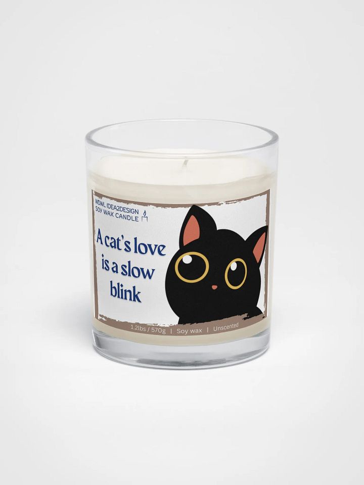 Black Cat Lover Best Gift, Large Capacity, Great Value & Eco-Friendly Candle – 1.2 lbs of Pure Serenity product image (1)