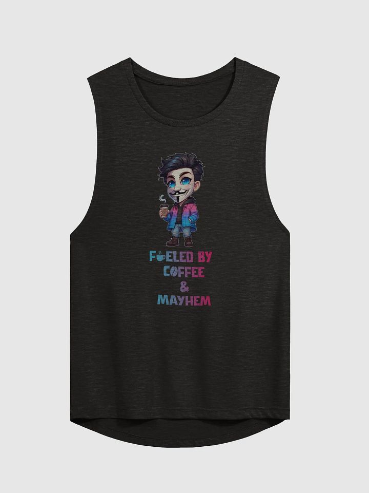 Fueled By Coffee & Mayhem Woman's Tank product image (1)