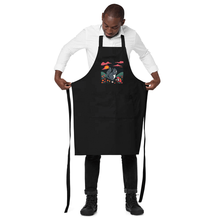 Whimsical Squirrel Adventure Apron product image (2)