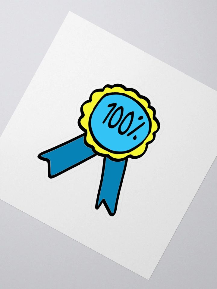 Sticker - 100 % Achivement product image (2)