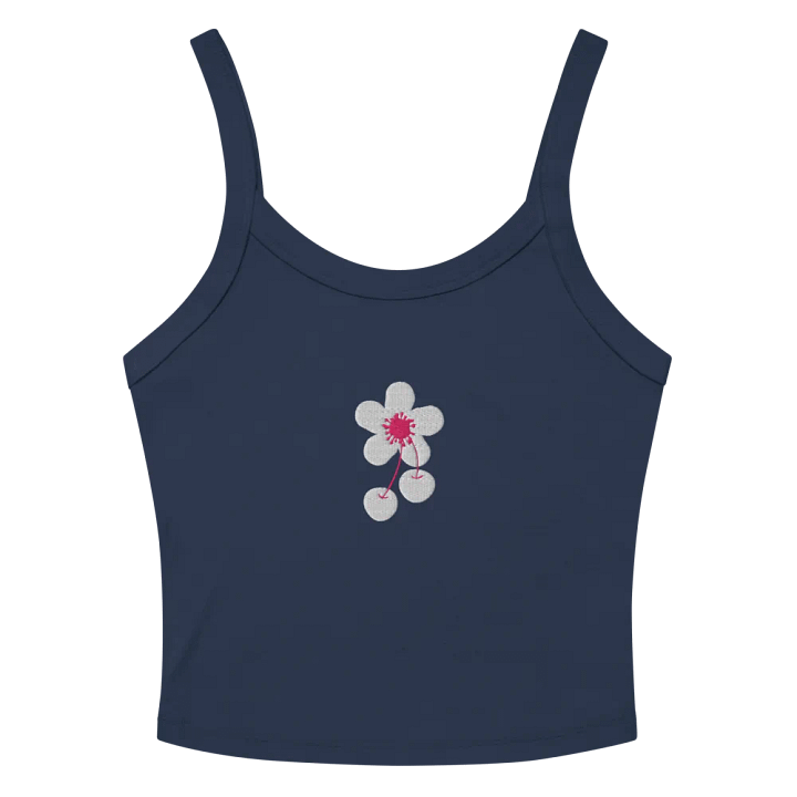 Sakura Cherry Blossom Embroidered Tank Top product image (2)