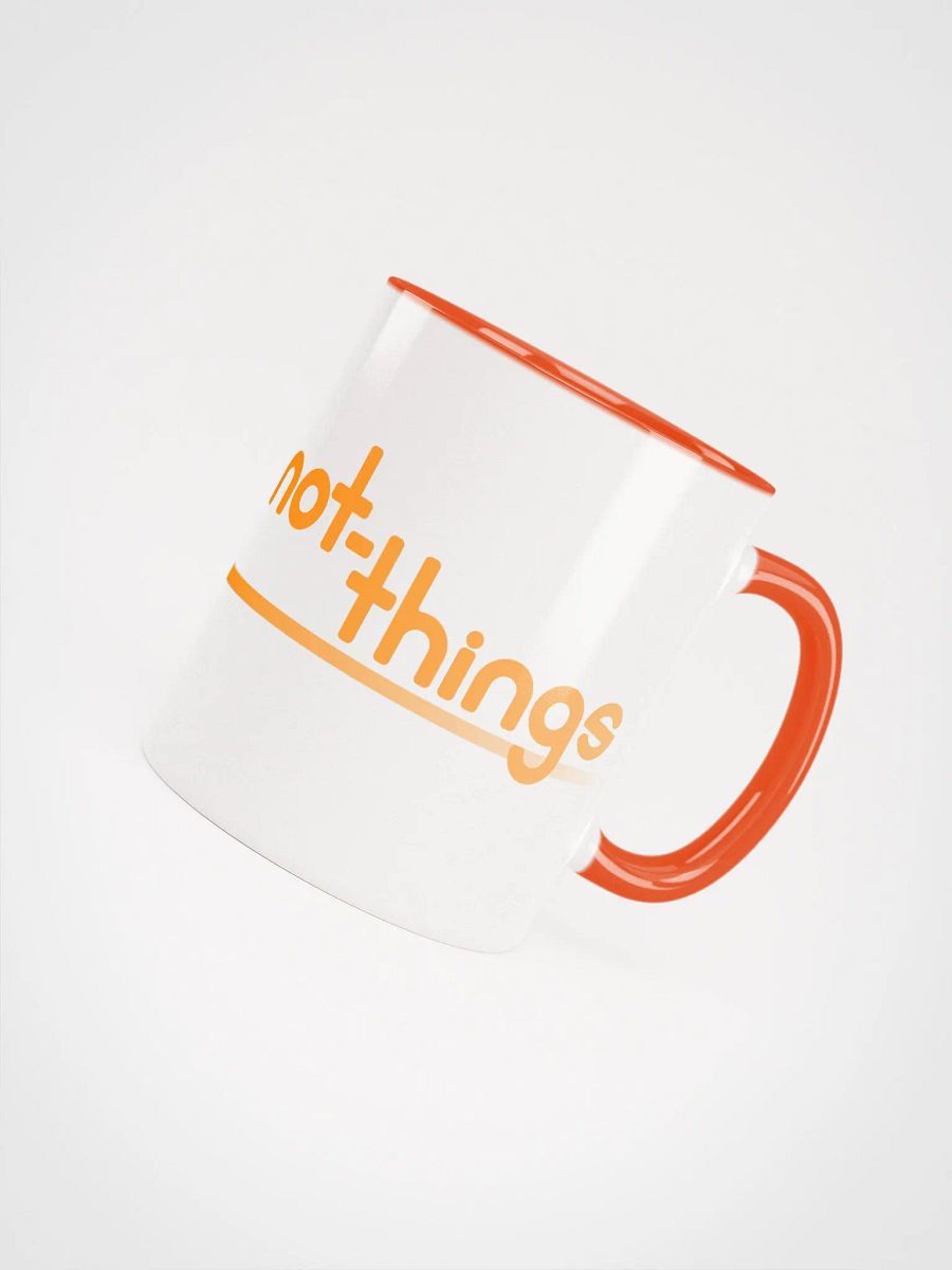 not-things logo and name mug (white) product image (13)