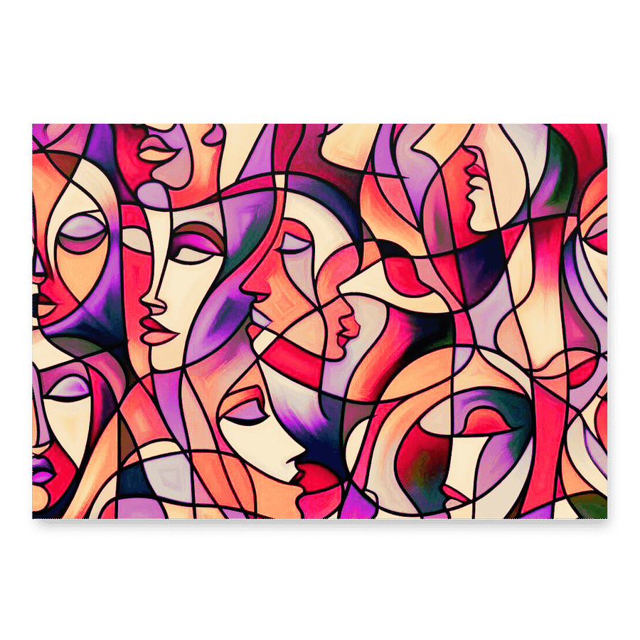 Womеns Faces Paper Sheets product image (1)