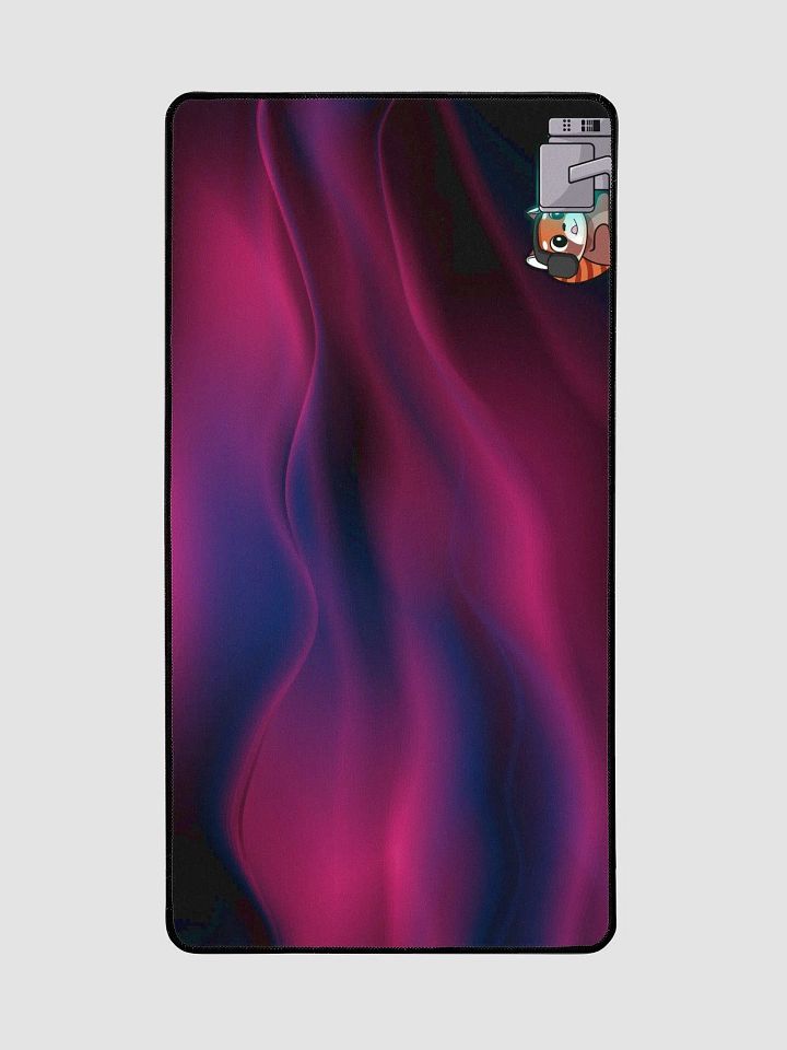 Gaming Bear Desk Mat (Purple Ripple) - 15.5" x 31.5" product image (2)