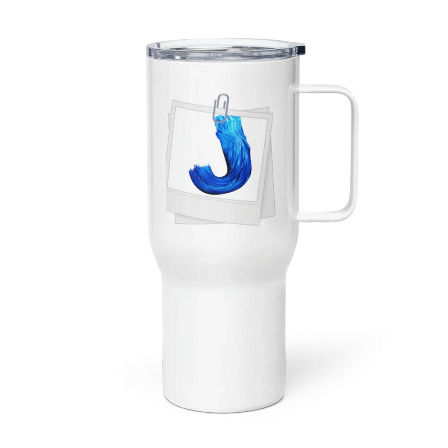 J-Elegant Blue Stroke Travel Mug product image (4)