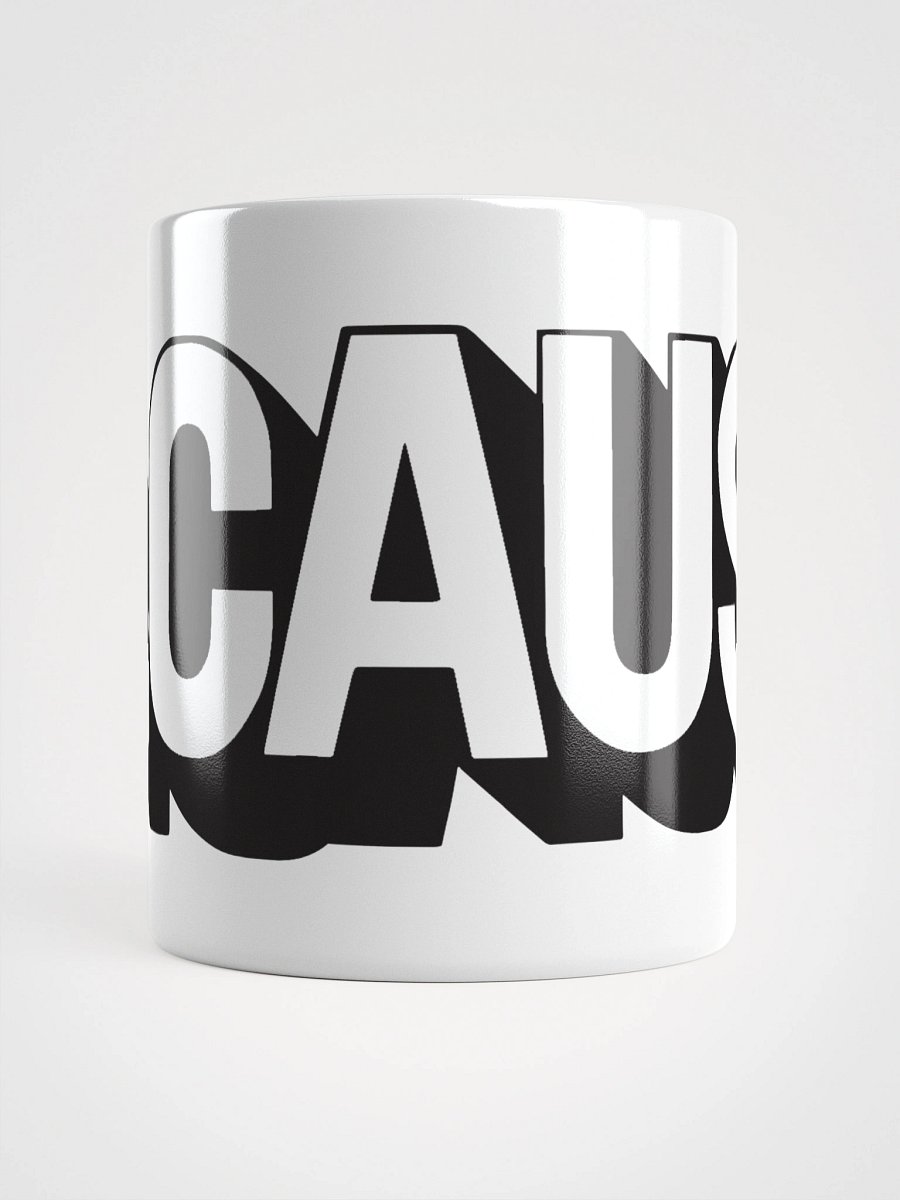 B.Cause ALL CAP MUG product image (15)