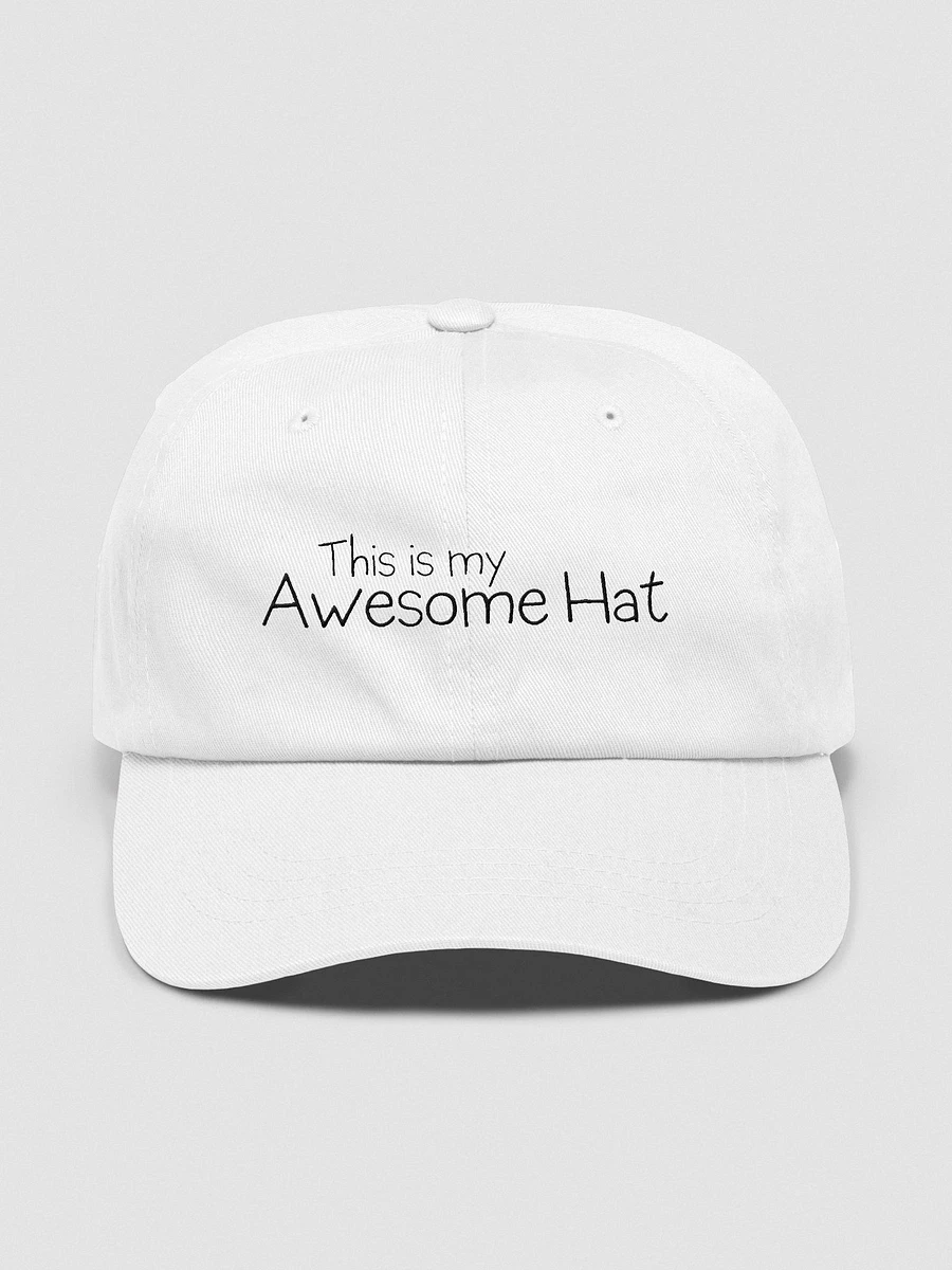 This is my Awesome Hat (White) product image (1)