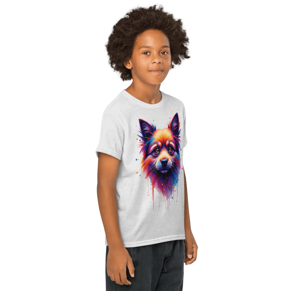 Vibrant Pup Splash Youth Tee product image (69)