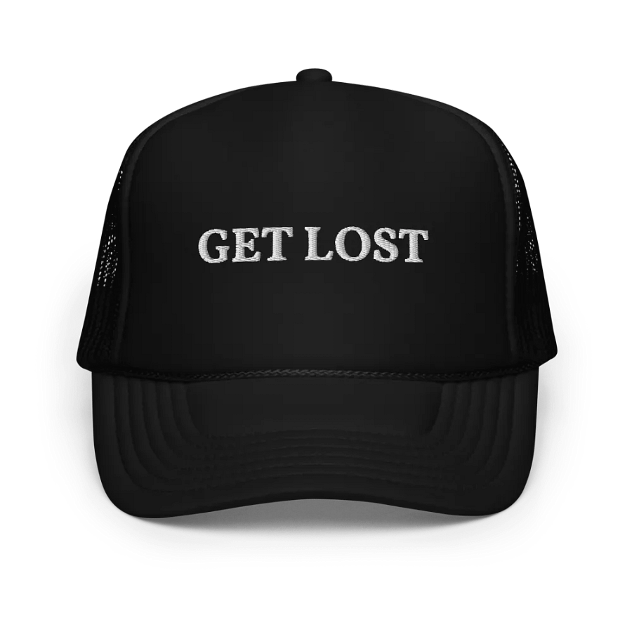 get lost - Funny Embroidered Hat Trucker Cap product image (1)
