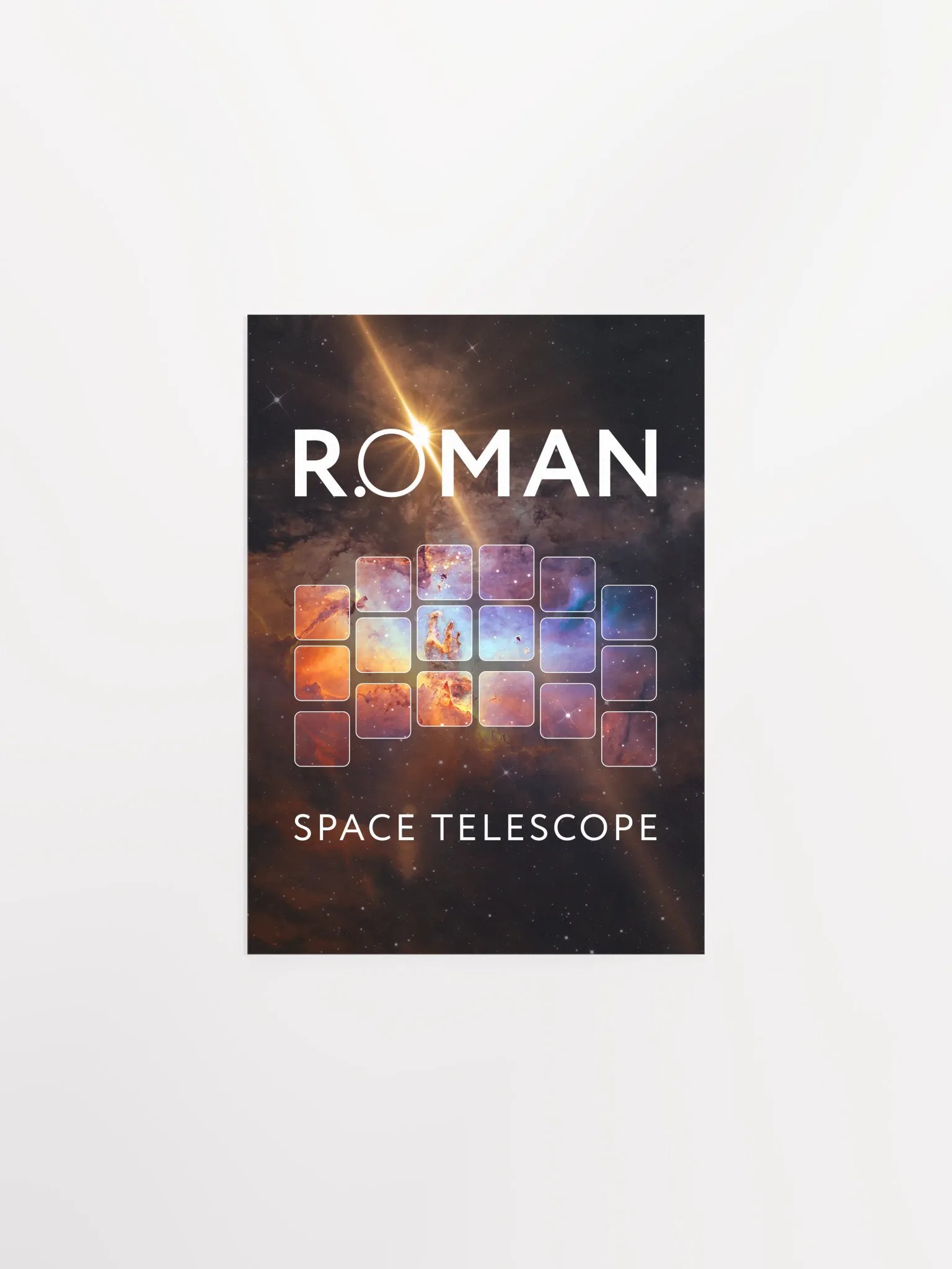Nancy Grace Roman Space Telescope poster — NASA space print product image (6)