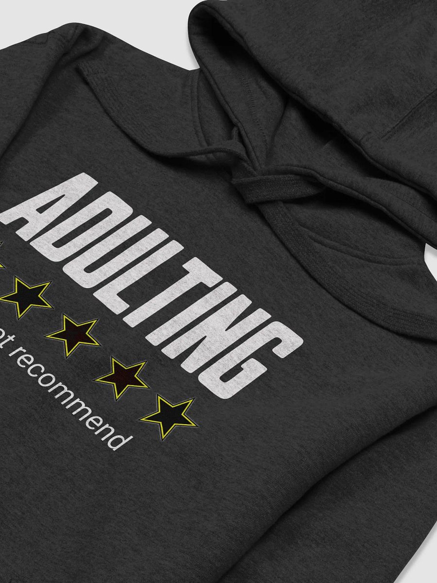 Adulting: Would Not Recommend Hoodie ( Unisex ) product image (3)