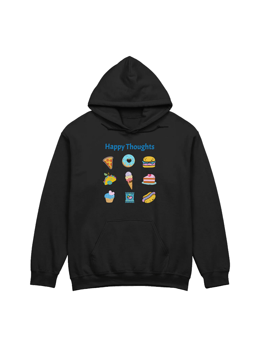 Happy Thoughts - Don't Judge Me - Junk Food - Gildan Classic Hoodie product image (6)