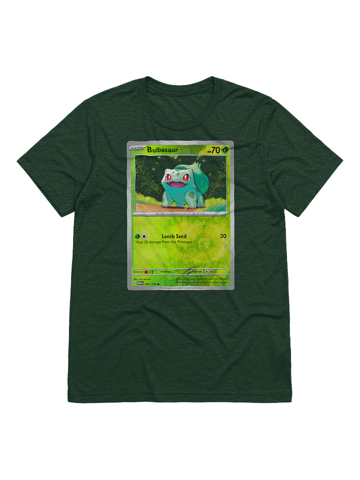Bulbasaur TCG T-shirt product image (1)