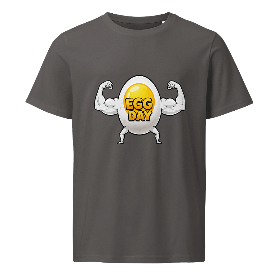 Egg Day Muscle Madness Organic Tee product image (3)