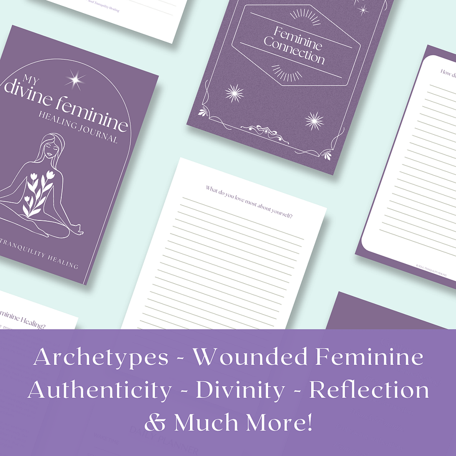Divine Feminine Ebook Journal product image (2)