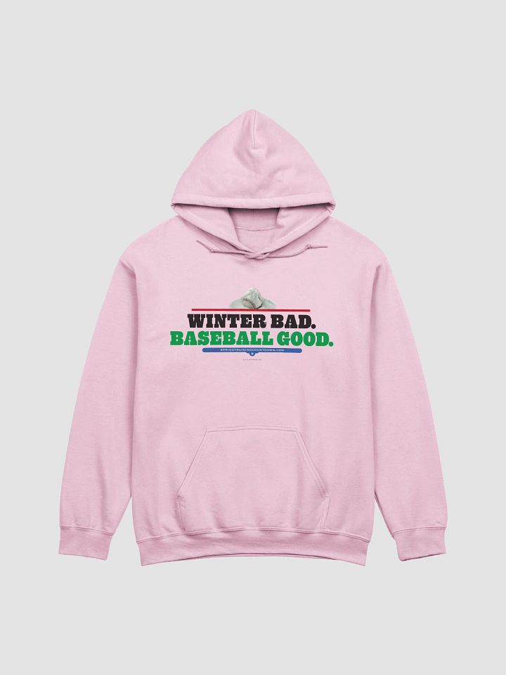 Winter Bad Baseball Good Hoodie product image (2)