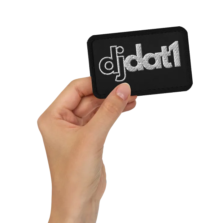 [DJDAT1] Signature Logo Embroidered Patch product image (2)