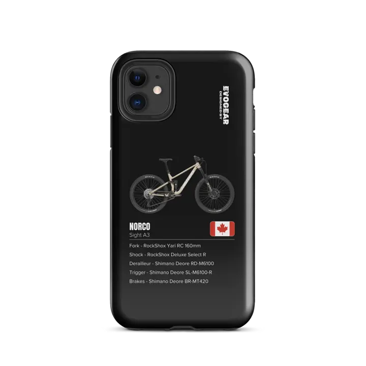 Black Norco Sight A3 iPhone Case product image (47)