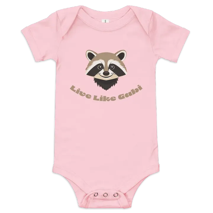 Happy Raccoon Onesie product image (1)