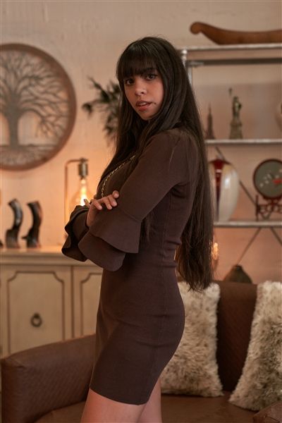 Fitted mini dress product image (2)