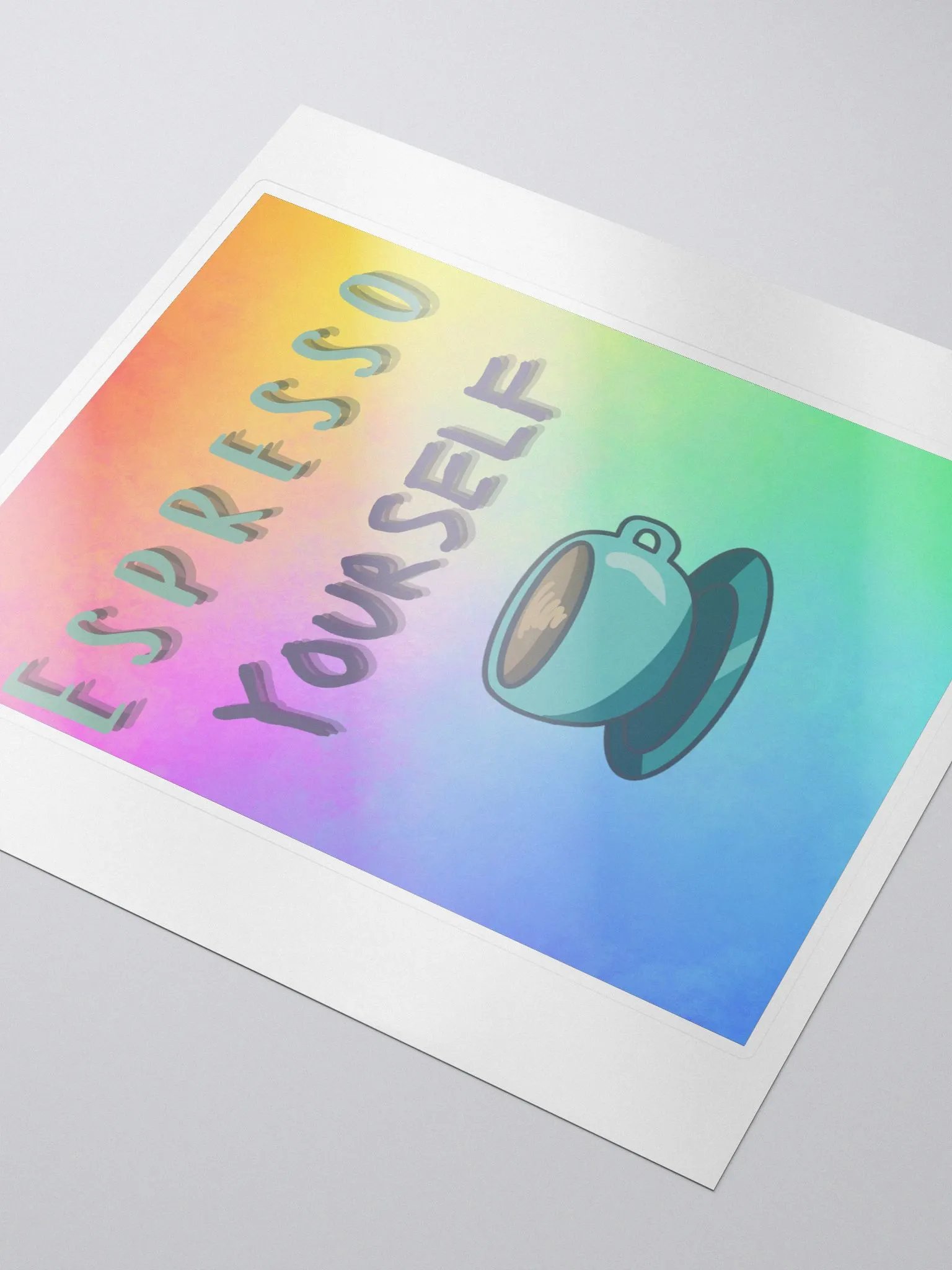 Espresso Yourself Sticker product image (3)