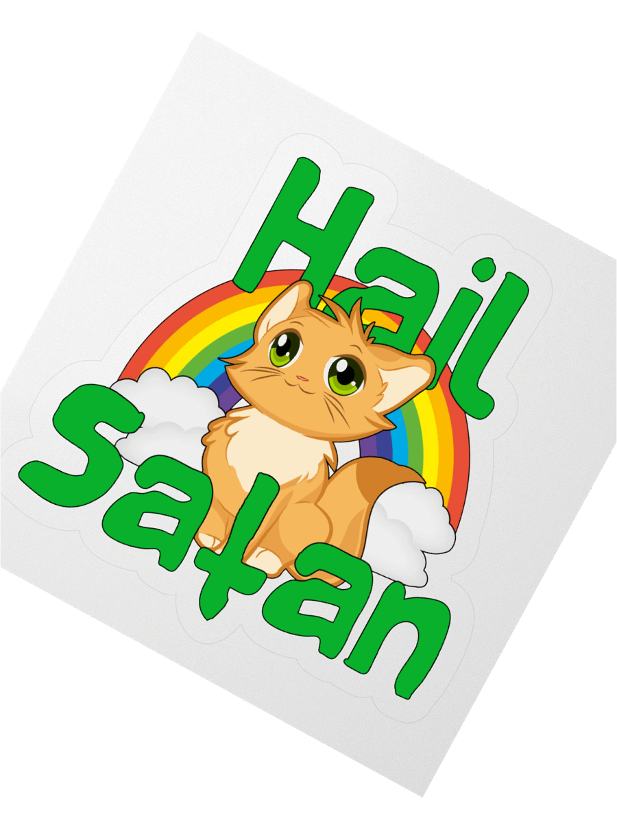 Hail Satan Sticker product image (6)