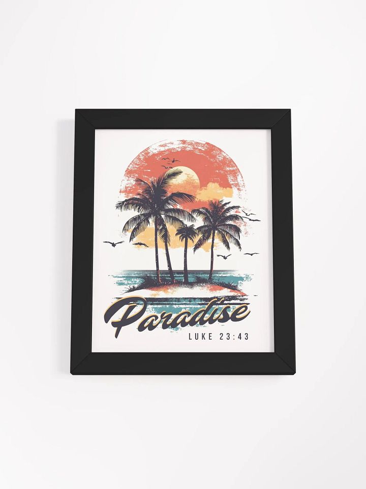 Paradise - framed print product image (1)