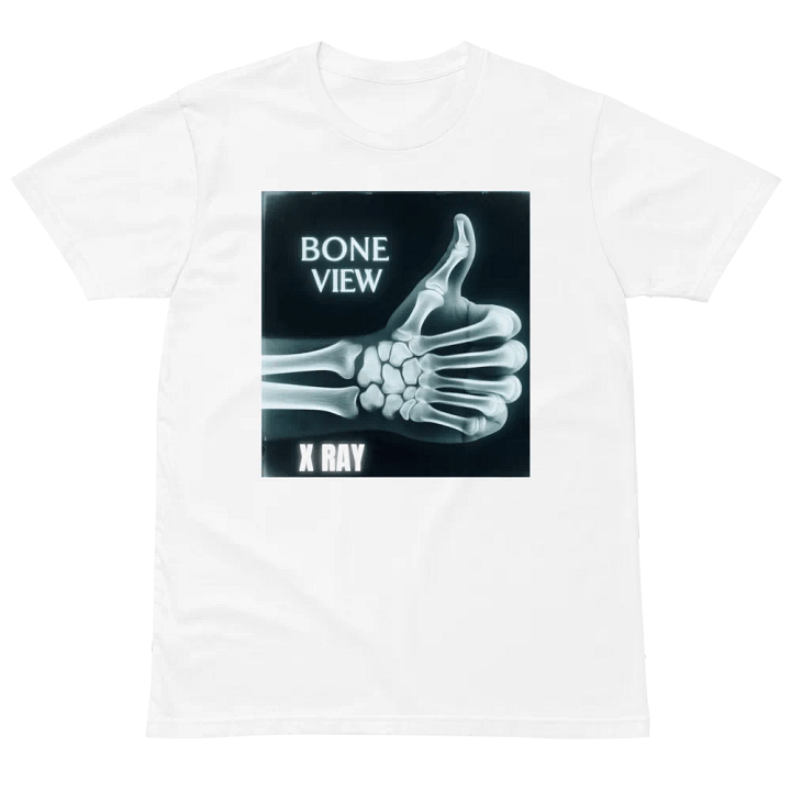 Bone View X-Ray Thumbs-Up T-Shirt product image (2)
