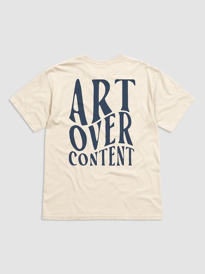 Art Over Content - T-shirt product image (1)