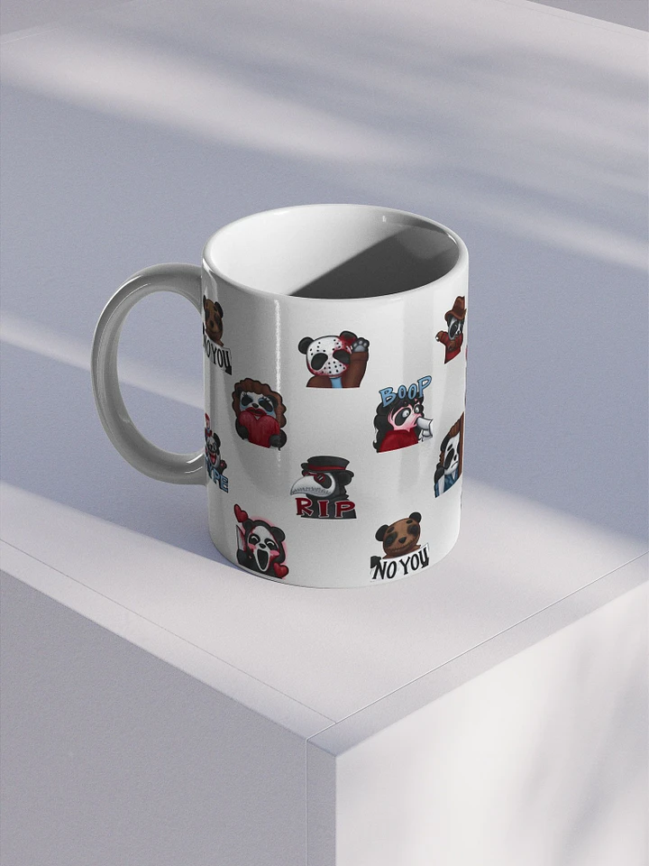 Slasher Panda Emote Mug product image (1)