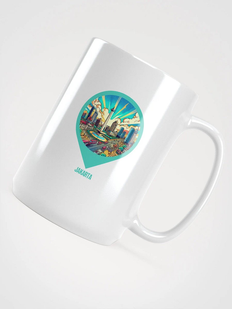 Cityscape Pin Mug | AI Design Jakarta city product image (4)