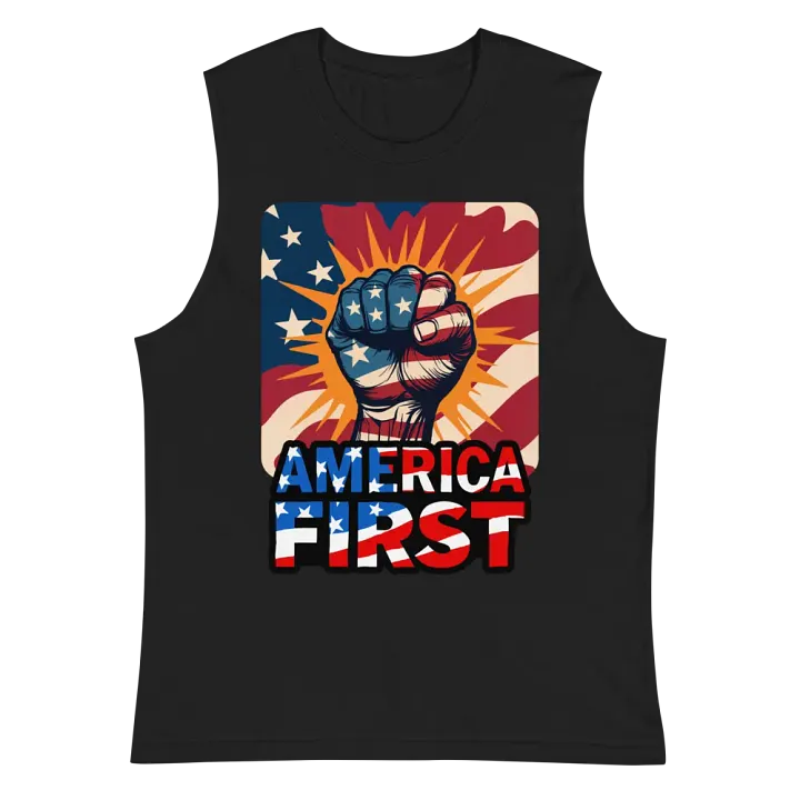 Tank Top: America First product image (2)