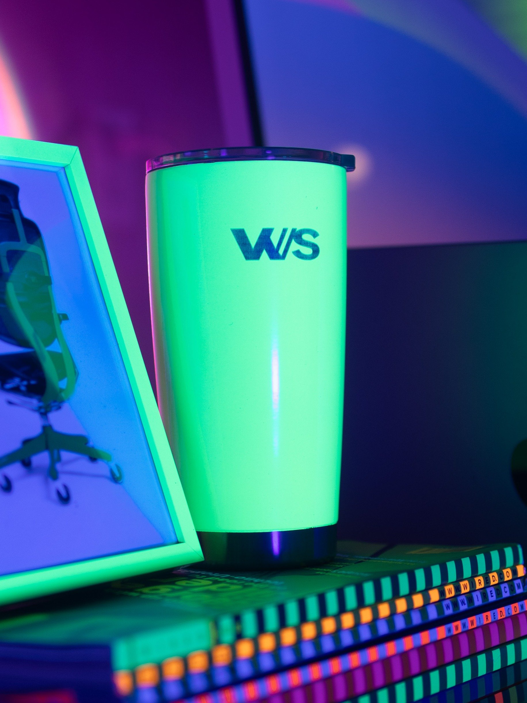Neon Yellow Tumbler product image (1)