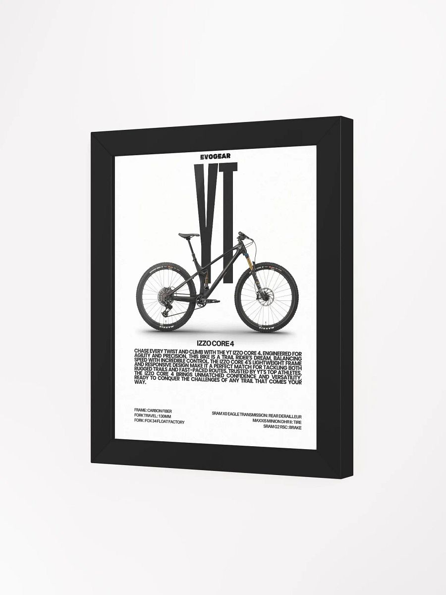 YT Izzo Core 4 Black Frame product image (3)