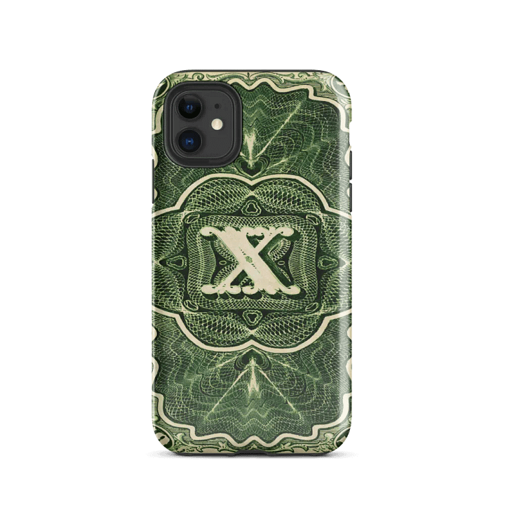 $ Currency X Green iPhone® Tough Case product image (2)