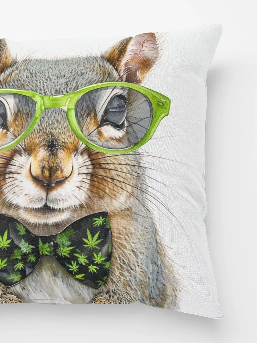 Dreamy Nights All-Over Print Pillow Cannabis squirrel product image (4)