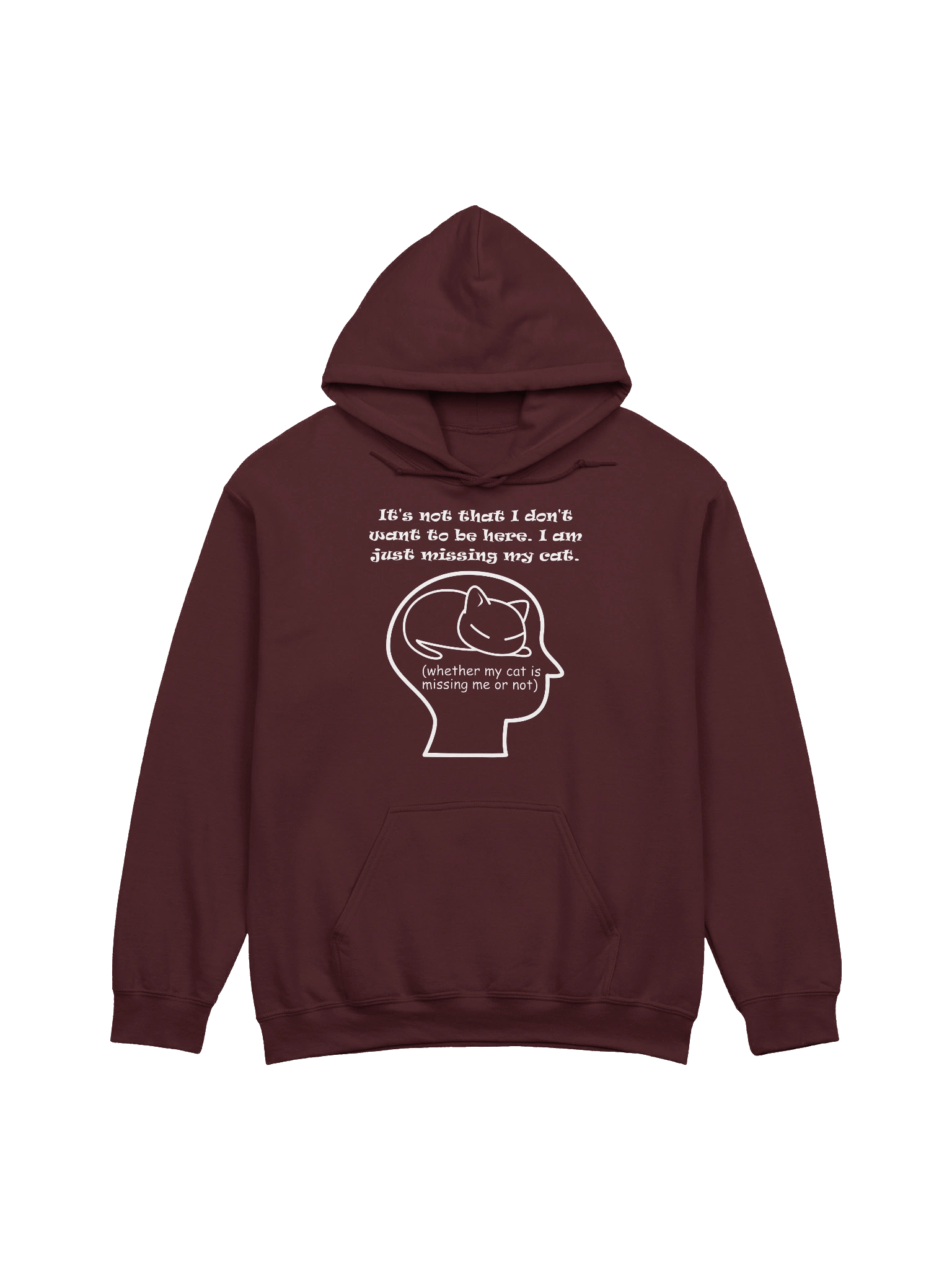 Monday Blue Kind of Mood - Unisex Adult Heavy Blend Hoodie product image (13)