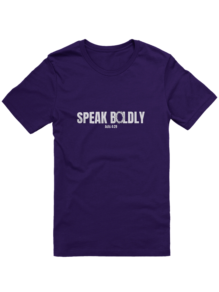 Speak Boldly Supersoft Tee product image (1)
