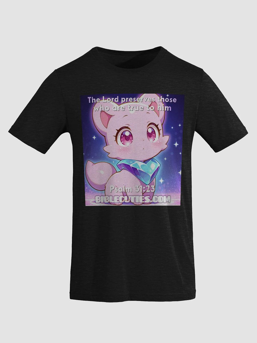 Bible Cuties Violet - The Lord preserves those who are true to him T Shirt product image (3)