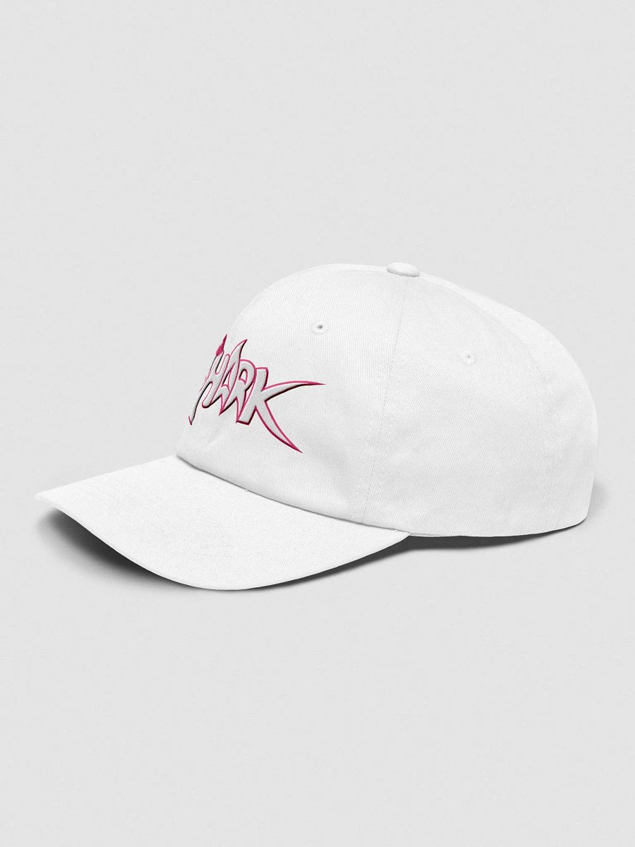 Pink Embroidered Shark Dad Cap product image (16)