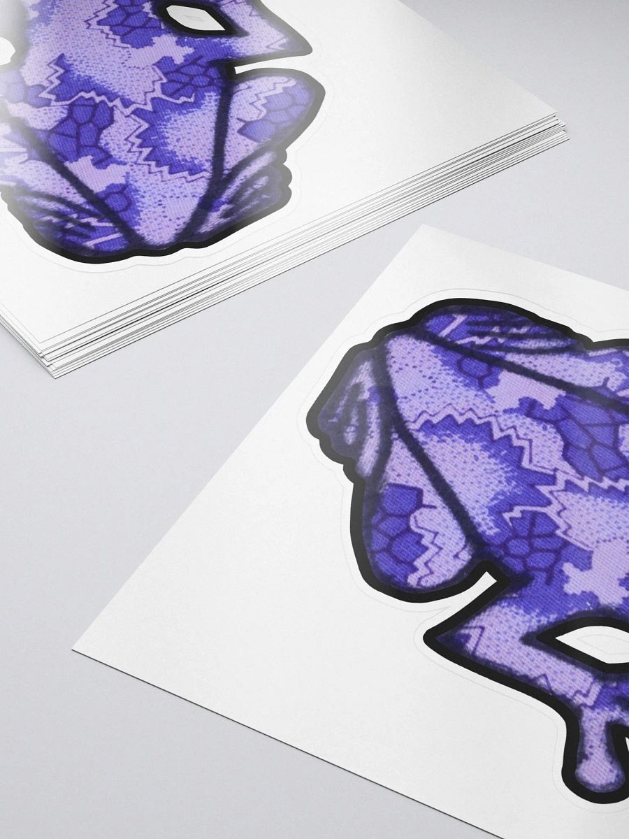 Big Frog Sticker in Periwinkle product image (5)