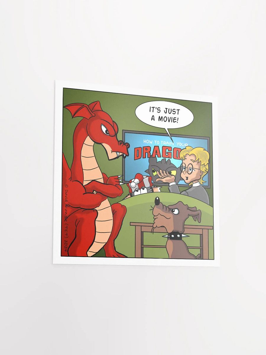 It's Just a Movie - Resident Dragon Poster product image (3)