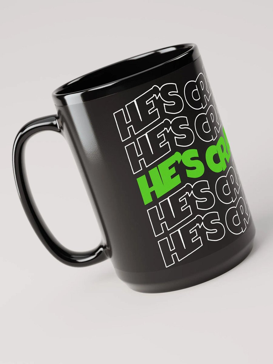 He's cray cray! Mug (green/white) product image (3)