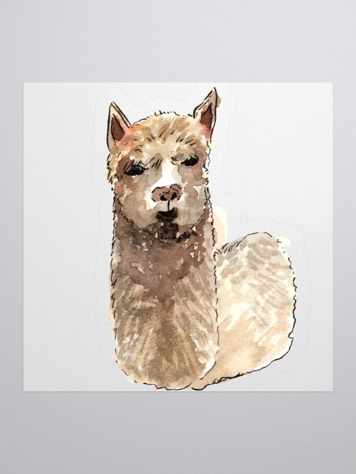 Llama Sticker product image (2)