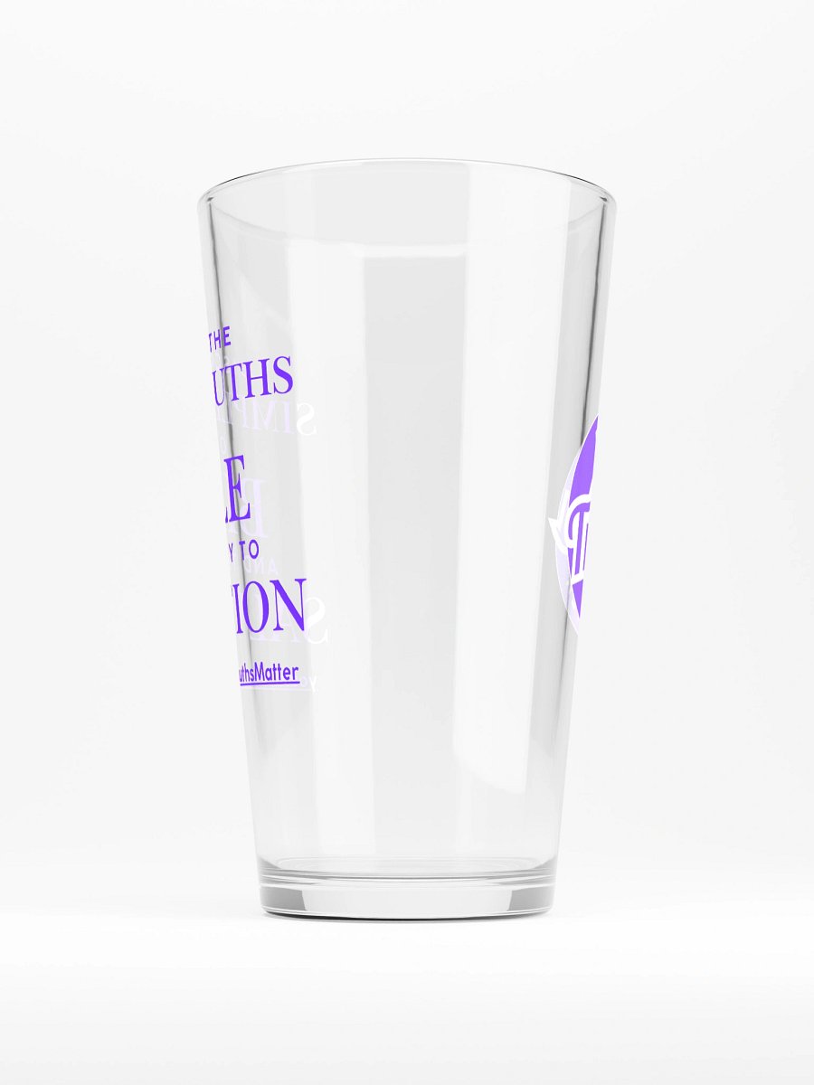 Bible Truths Shaker Pint Glass product image (1)