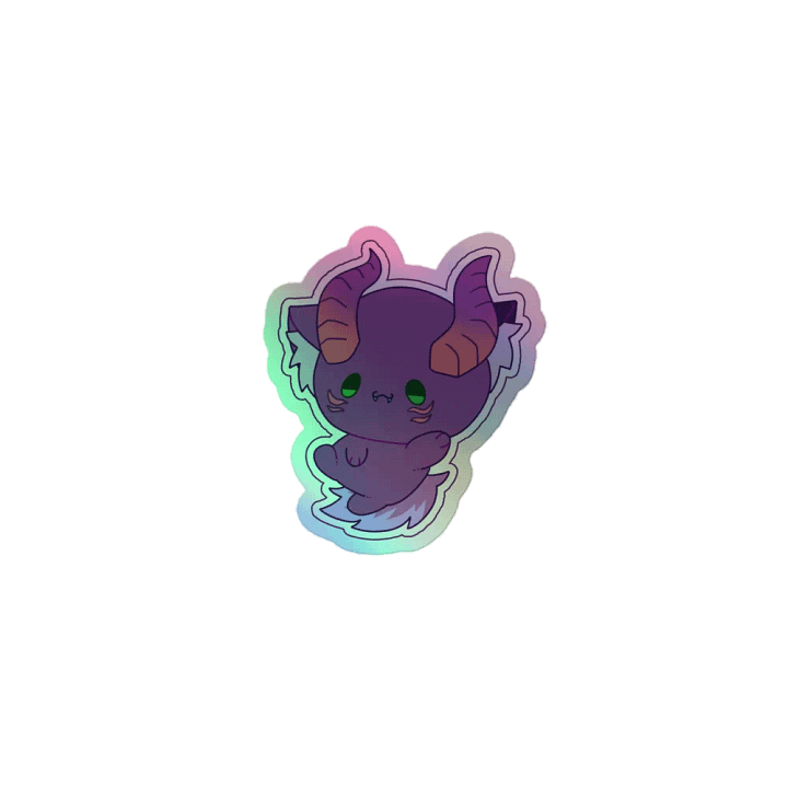 Dewey! Holo Sticker (Multiple Sizes) product image (1)