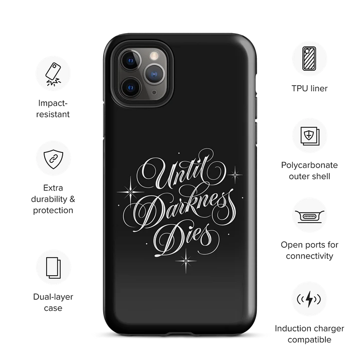 Until Darkness Dies (simple design) iPhone Case product image (2)