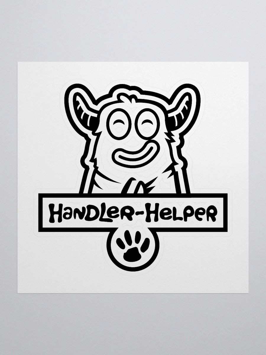 Handler-Helper Sticker product image (1)